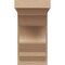 Ekena Millwork 7"W x 7"D x 14"H Wide Sheridan Rough Cedar Woodgrain TimberThane Corbel, Primed Tan CORUR07X07X14SHERCPR - alternate 5
